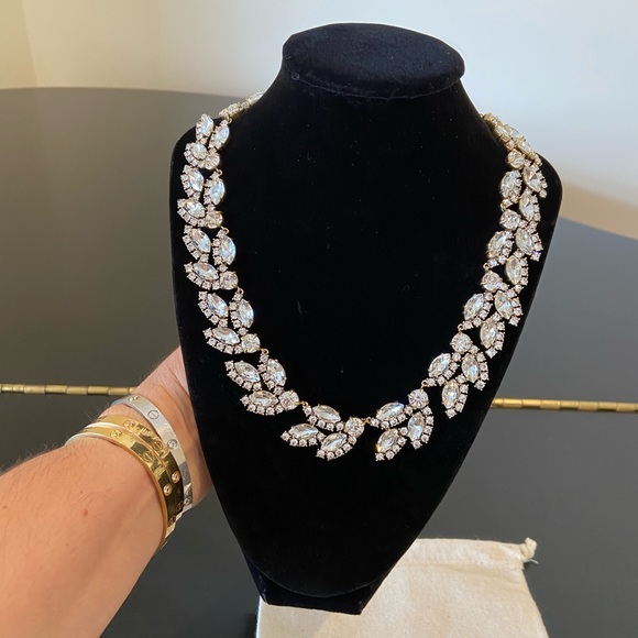 NWT J. Crew Crystal statement necklace - Picture 7 of 17
